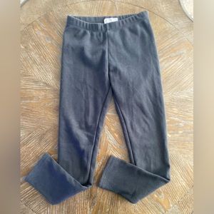 Gymboree furry lined legging girls